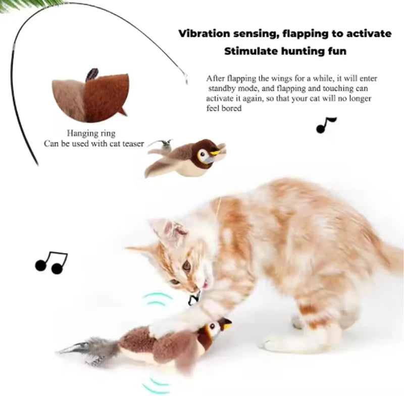 Felidax™️ Flappy Chase Interactive Cat Toy