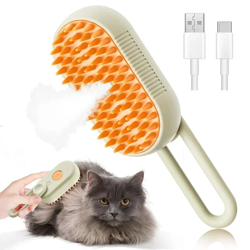 Felidax™️ Steam Pet Brush